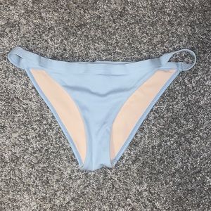 light blue bikini bottoms